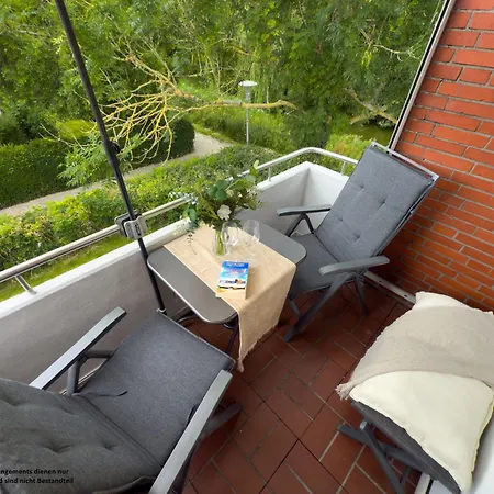 Nordlicht Mit Balkon - 아파트 호루메르질